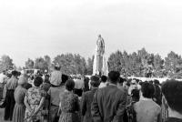 Открытие памятника Ленину (прислал Гутов Игорь) 1960г.